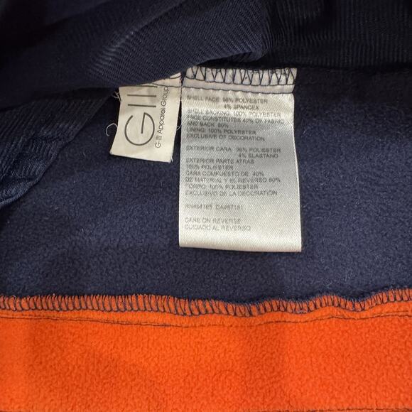 NFL Denver Broncos Blue Orange Full Zip Jacket Coat Size XL Mens Football - Picture 6 of 12